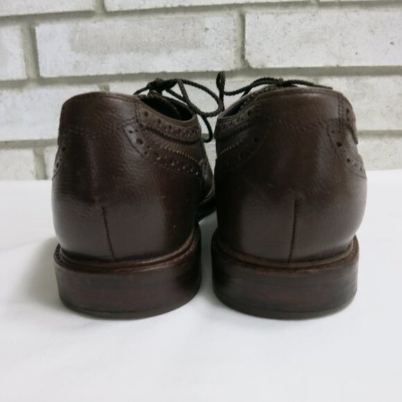Cole Haan Brogue Long Wingtip Leather Dress Oxfords Men's Footwear Shoes 12 M - Picture 3 of 7